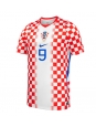 Moške Nogometnih dresov Hrvaška Andrej Kramaric #9 Domači SP 2026 Kratki rokavi Moške Nogometnih dresov Hrvaška Andrej Kramaric #9 Domači SP 2026 Kratki rokavi
